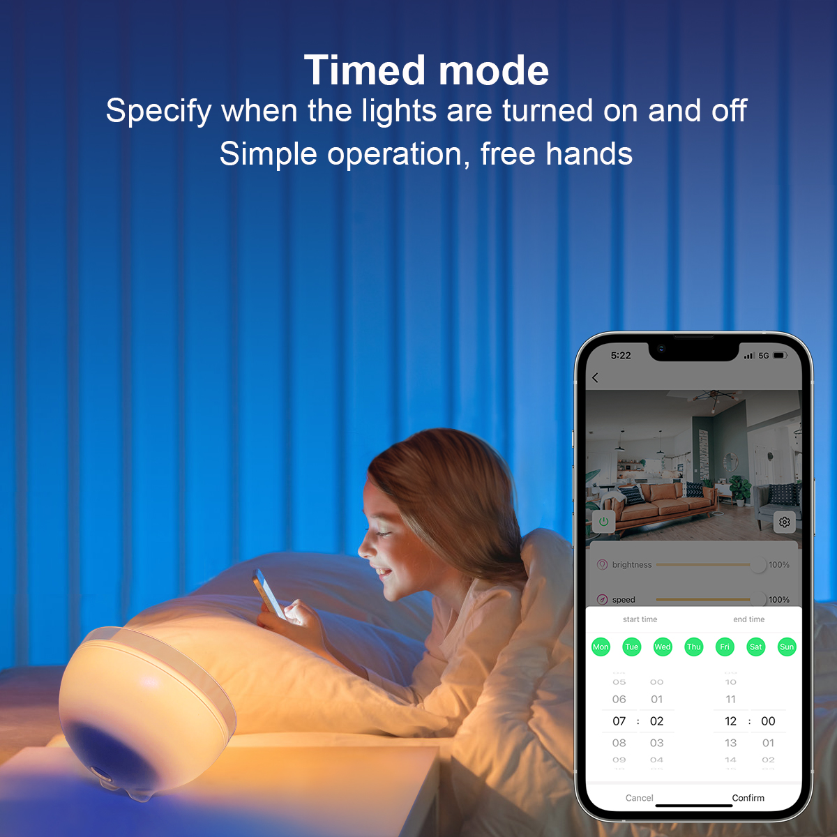 HCP062  圆形桌面氛围灯